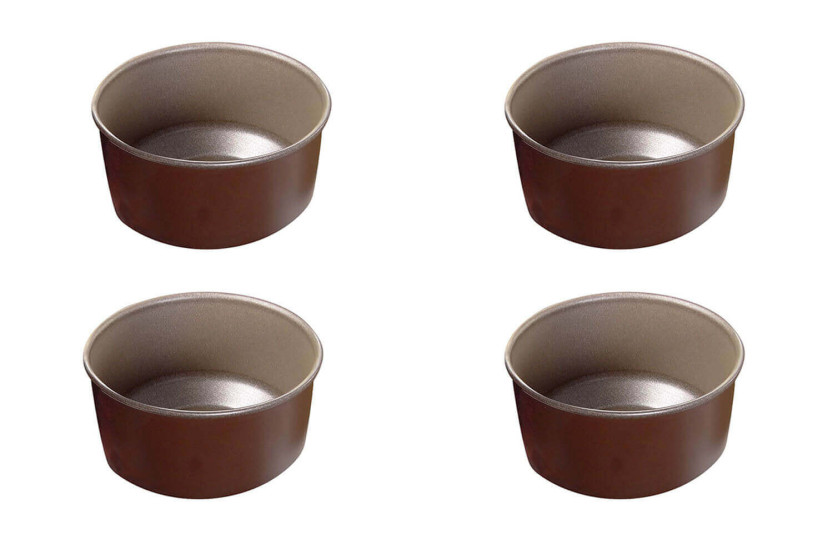 Set of 4 Gobel individual soufflé moulds diameter 8cm