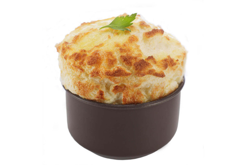 Set of 4 Gobel individual soufflé moulds diameter 8cm