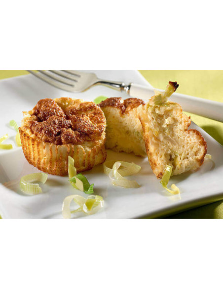 Set of 4 Gobel non-stick individual soufflé moulds - Diameter 8cm