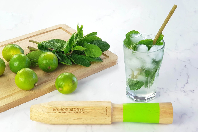 Cookut We Are Mojito 4 in 1 Wooden Measuring Pestle 28cm