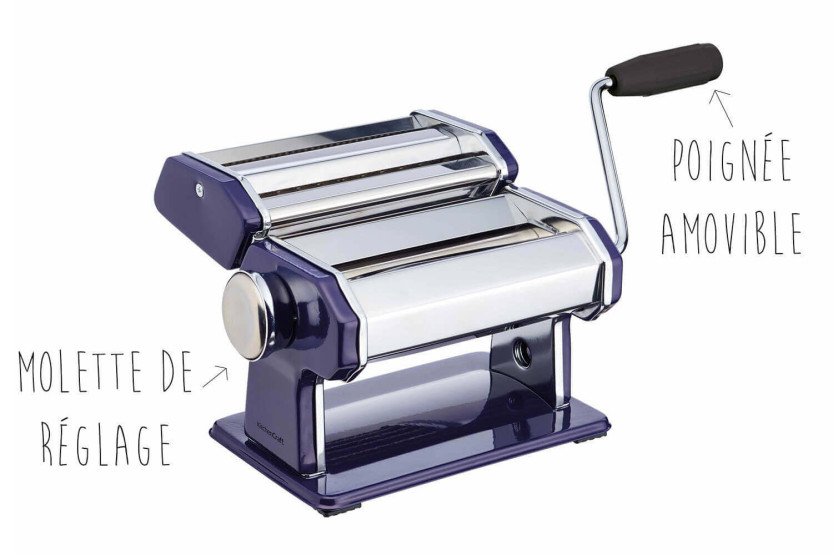 Macchina per la pasta in acciaio inossidabile Kitchencraft World of Flavours