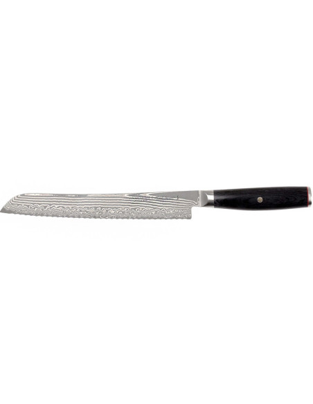Miyabi 5000FCD japanese Bread knife 24cm damascus blade 48 layers pakkawood handle
