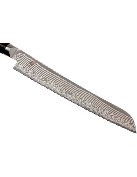 Miyabi 5000FCD japanese Bread knife 24cm damascus blade 48 layers pakkawood handle