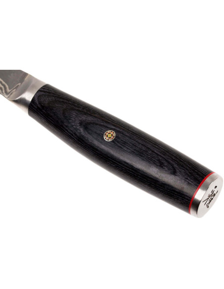 Miyabi 5000FCD japans broodmes 24cm damascus lemmet 48 lagen pakkahout handvat