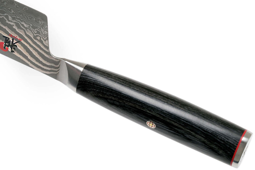 Miyabi 5000FCD Japanese nakiri knife 17cm damascus blade 48 layers pakkawood handle