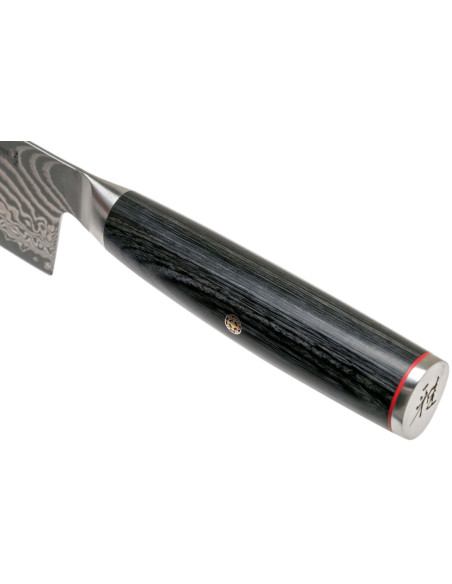 Miyabi 5000FCD Japanese nakiri knife 17cm damascus blade 48 layers pakkawood handle