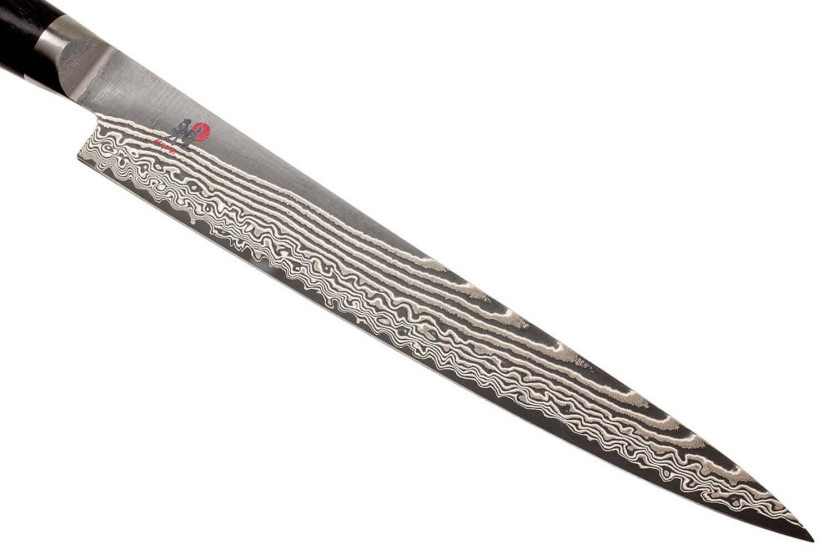 Couteau sujihiki Miyabi 5000FCD lame damas 24cm