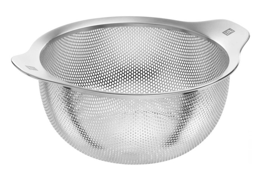 Zwilling 18/10 roestvrij stalen vergiet diameter 20cm platte bodem