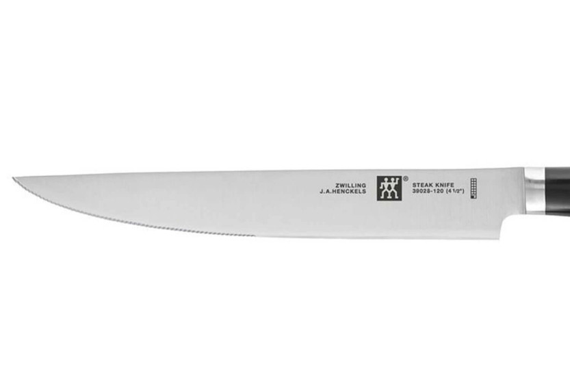 Set of 4 Zwilling steak knives with 12cm micro-serrated blades