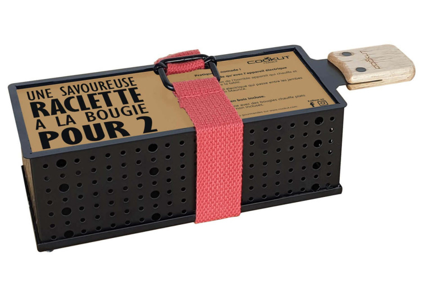 Juego de raclette con vela Cookut Lumi Duo para 2 personas