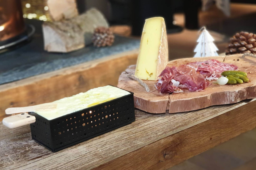Set per raclette a candela Cookut Lumi Duo per 2 persone