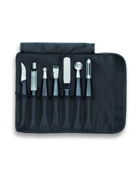 Valigetta professionale per chef con 7 utensili DICK in acciaio inox