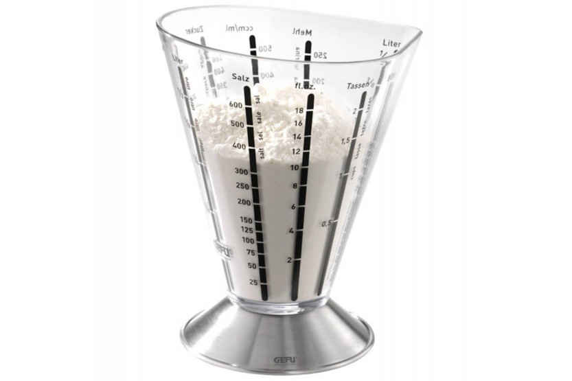 Vaso medidor de polímero Gefu Saturas 500 ml