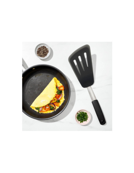 OXO flexible openwork silicone spatula