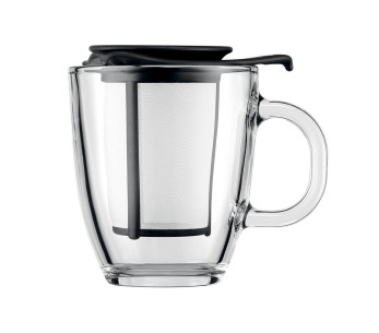 Bodum Yo-Yo Set 35cl te-mugg i glas med filter