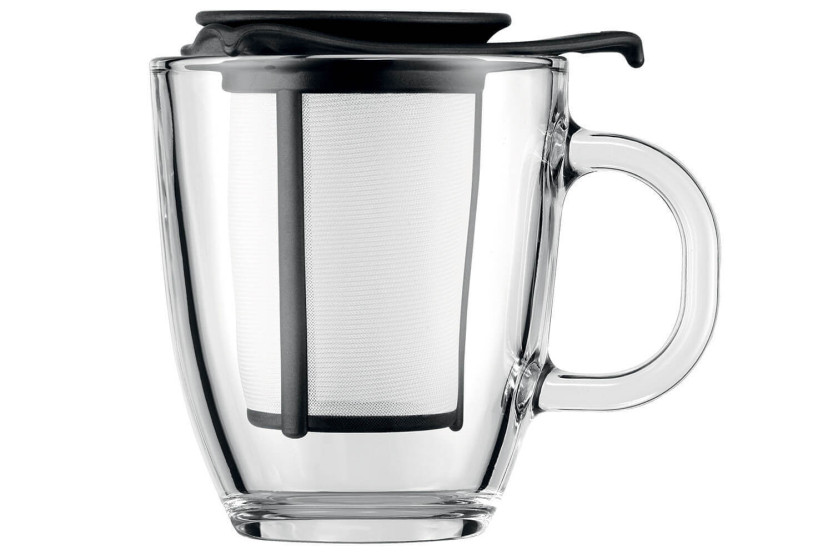 Bodum Yo-Yo Set 35cl glazen theemok met filter