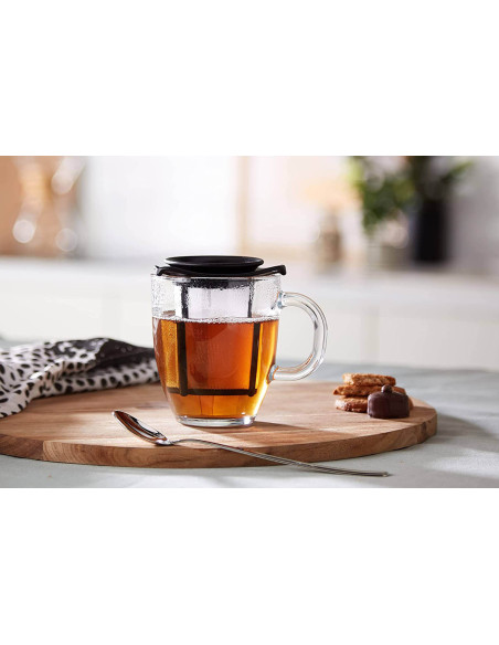 Bodum Yo-Yo Set 35cl glazen theemok met filter