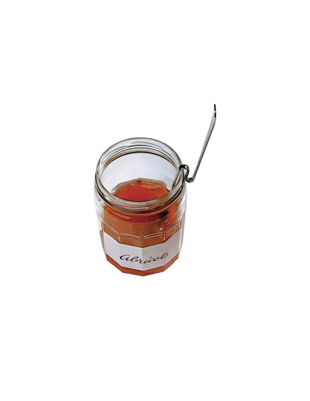 Stainless steel angled jam spoon