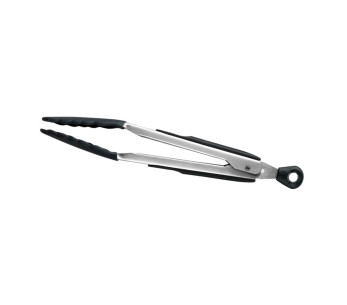 Pinzas de acero y silicona 22 cm