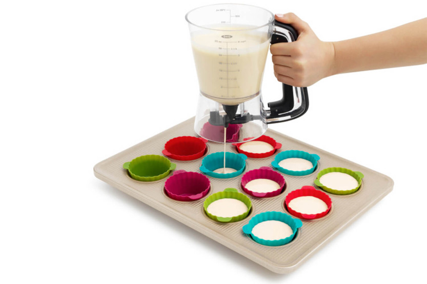 1L OXO pannenkoekenbeslag dispenser
