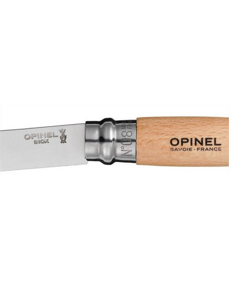 Opinel traditionele doos set n°8 8.5cm draaiblad + etui