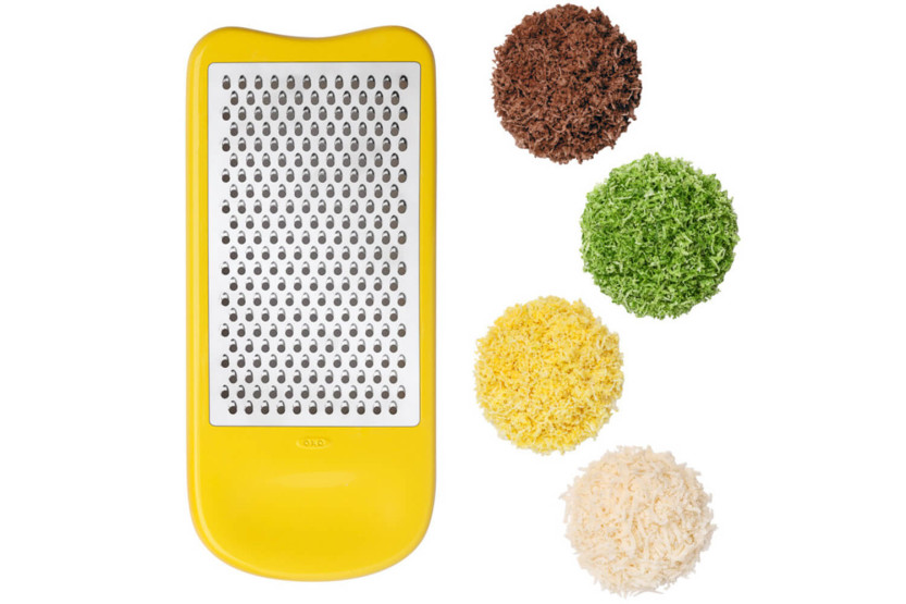 Set 2 Reiben + 1 Hobel + 1 Spiralizer mit Auffangbehälter OXO