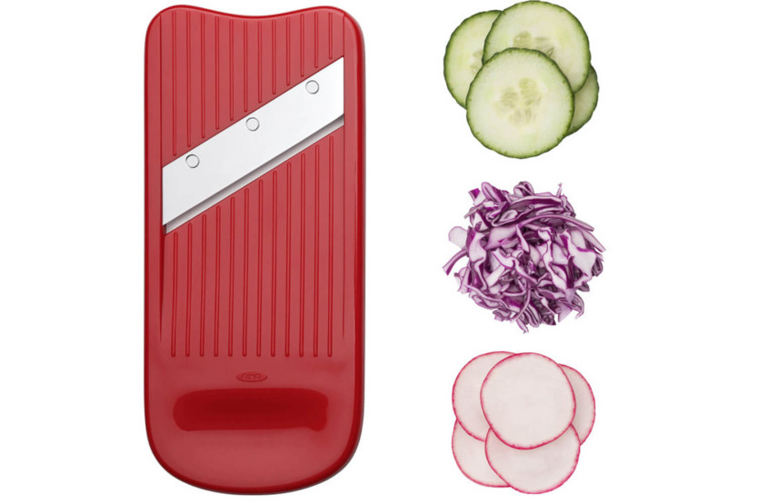 Set 2 Reiben + 1 Hobel + 1 Spiralizer mit Auffangbehälter OXO