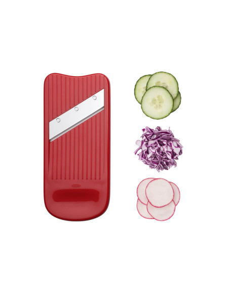Set 2 Reiben + 1 Hobel + 1 Spiralizer mit Auffangbehälter OXO