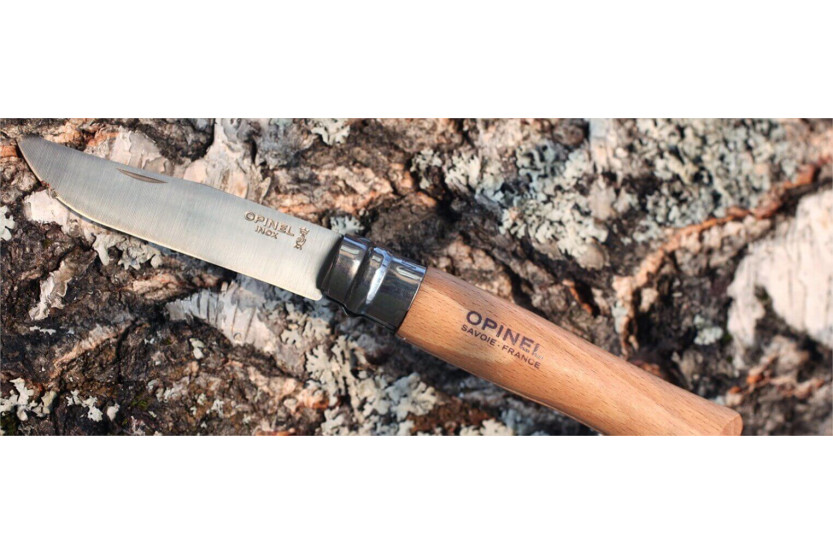 Opinel traditionele doos set n°8 8.5cm draaiblad + etui