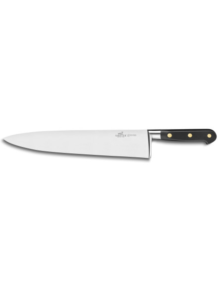 Kokk kniv SABATIER Idéal Carbone 100% smidd 30 cm blad