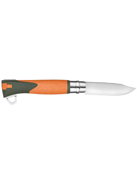 Opinel Klappmesser N°12 Explore Zeckenzieher mit rostfreier Klinge