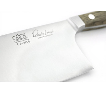 Güde Alpha Chêne 16cm kinesisk kockkniv i smidd stål 2
