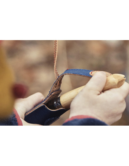 Mon premier Opinel pyöristetty terä 8cm setti + kotelo