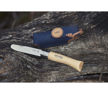Mon premier Opinel afgerond lemmet 8cm set + etui 2