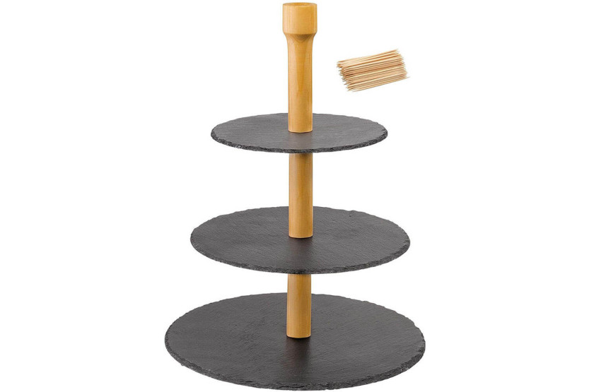 Westmark Tapas + Friends 3-tasoinen esillepano - 100 mini vartaita