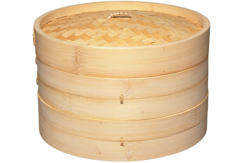 Kitchen Craft 2-tasoinen bambuhöyrystin