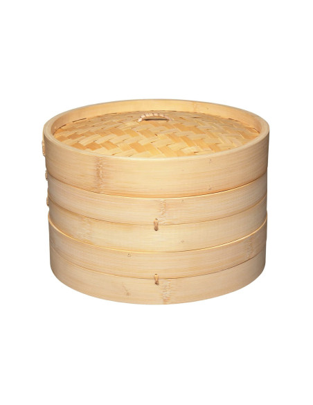 Kitchen Craft 2-tasoinen bambuhöyrystin