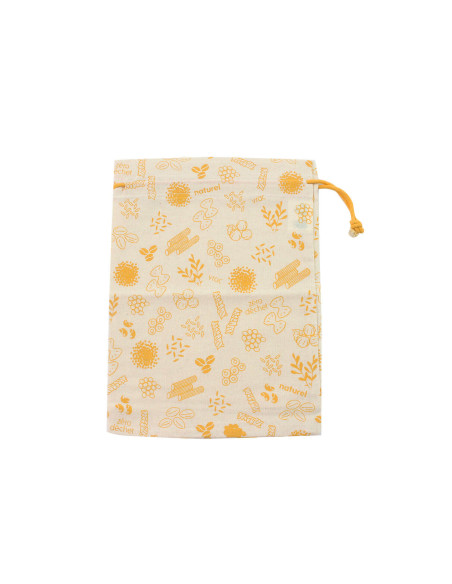 Juego de 3 bolsas a granel de algodón orgánico Pebbly - 20x25cm