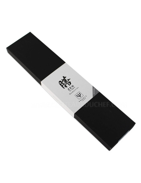 Cuchillo de cocinero japonés Yaxell ZEN 20cm Hoja de damasco de 37 capas
