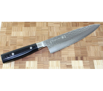 Japansk kockkniv Yaxell ZEN 20cm blad damask 37 lager 2