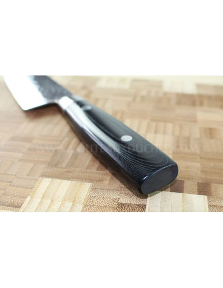 Japanisches Kochmesser Yaxell ZEN Klinge 20cm Damast 37 Schichten