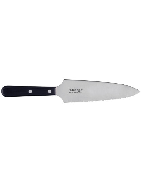 Triangel tårtkniv 18cm tandat blad
