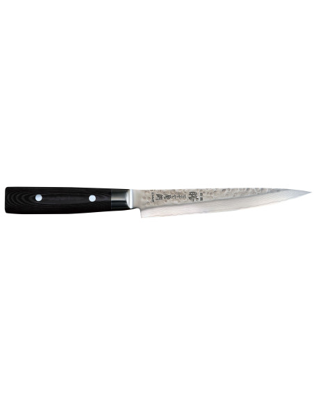 Japanese slicing knife Yaxell ZEN 18cm blade damask 37 layers
