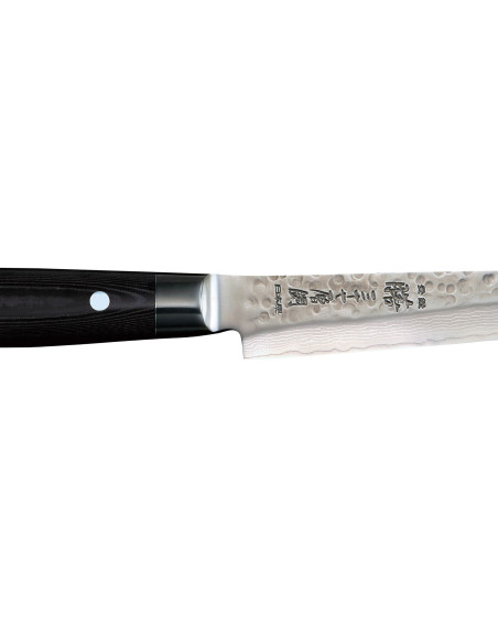 Japanese slicing knife Yaxell ZEN 18cm blade damask 37 layers