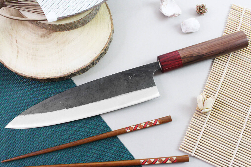 Wusaki Yuzo BS2 21 cm håndlaget japansk kokkekniv