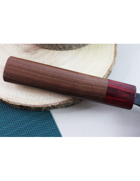 Handwerkliches japanisches Kochmesser Wusaki Yuzo BS2 21cm