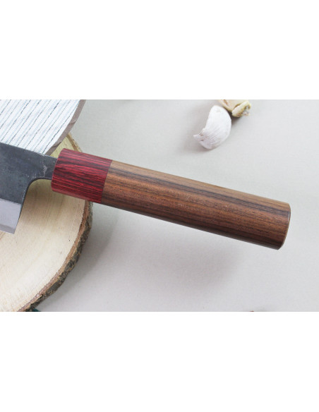 Kiritsuke-kniv japonais artisanal Wusaki Yuzo BS2 21cm