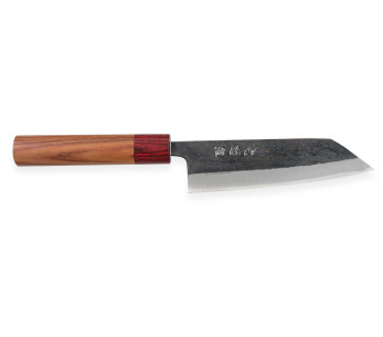 Cuchillo kiritsuke japonais artisanal Wusaki Yuzo BS2 15cm