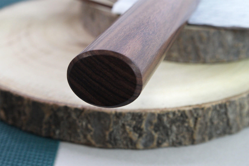 Coltello kiritsuke giapponese artigianale Wusaki Yuzo BS2 24 cm