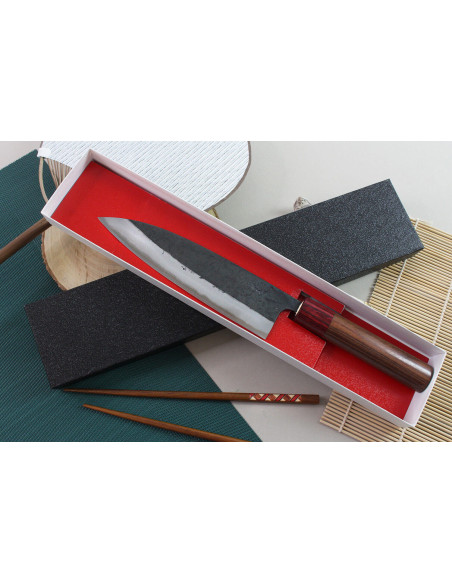 Wusaki Yuzo BS2 18cm handmade japanese chef ' s knife